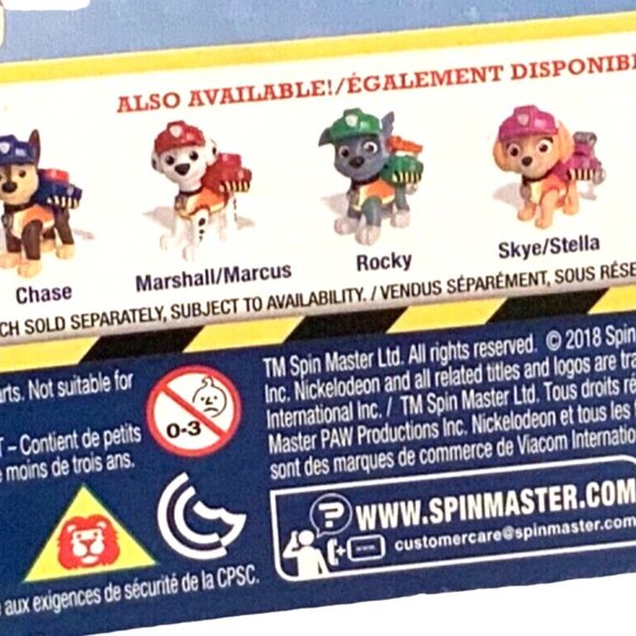 Paw Patrol Ultimate Rescue Construction Rubble Figure New Spin Master - Picture 9 of 10